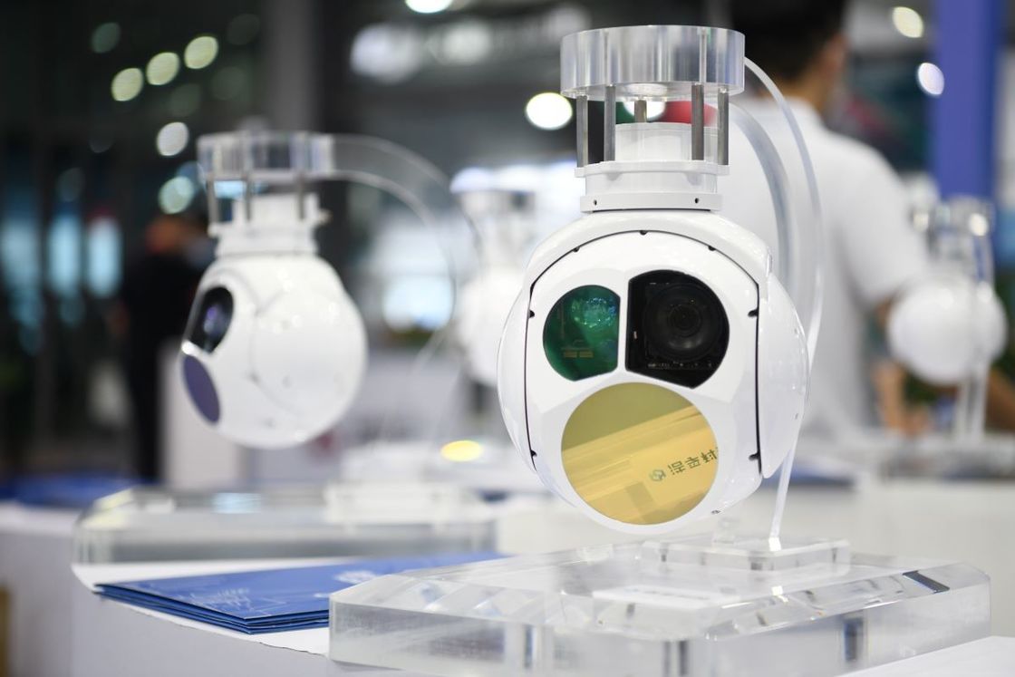 2 Axies Mutiple Sensor 1535nm Laser Rangefinder UAV Payload ระบบภาพทางอากาศ