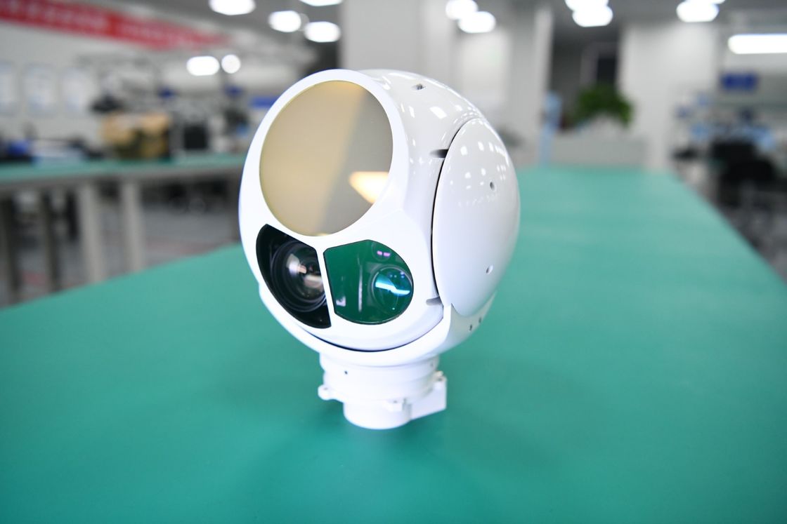 IP Verison Electro Optic Drone System กล้อง EO IR ในตัว 1535nm Laser Rangefinder