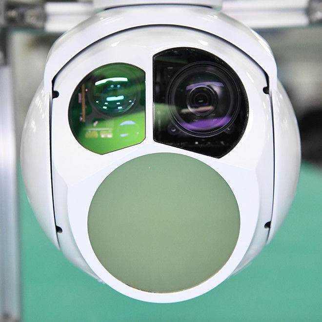 4k HD LWIR PTZ 30x Optical Zoom UAV กล้องรักษาความปลอดภัยทางความร้อนสําหรับการตรวจจับ